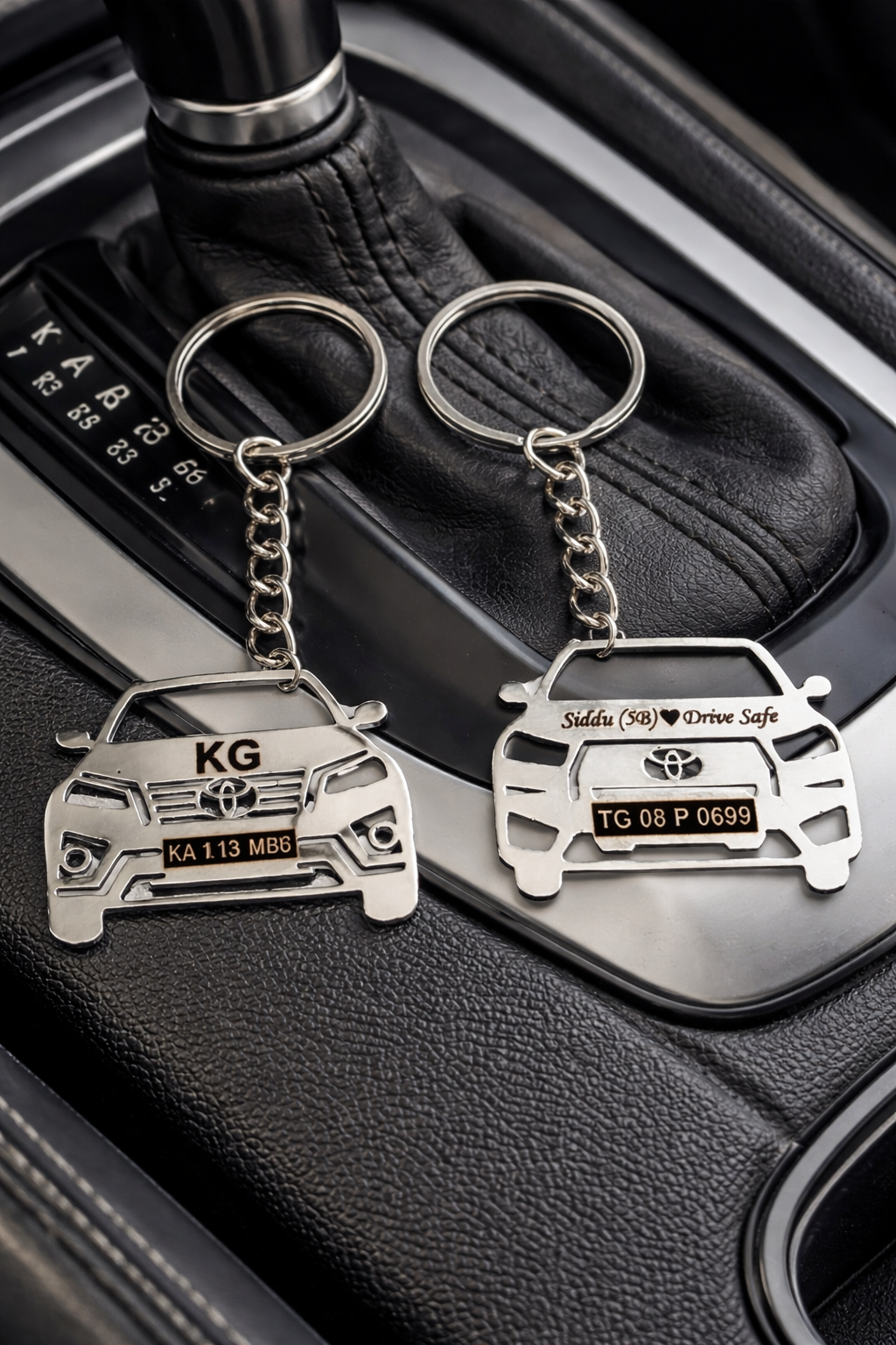 Personalized Car Keychain