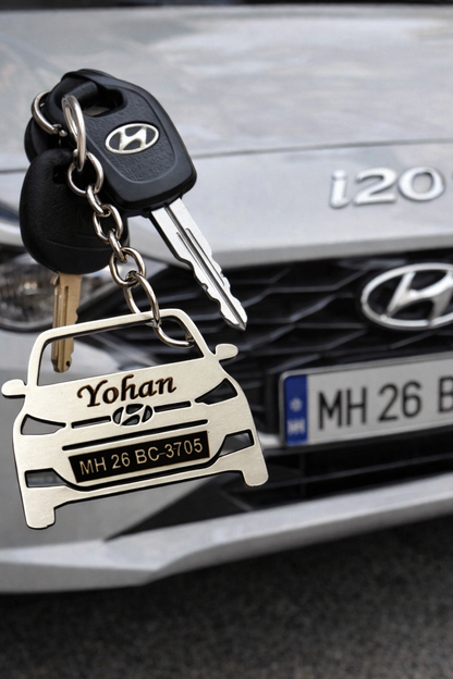 Personalized Car Keychain