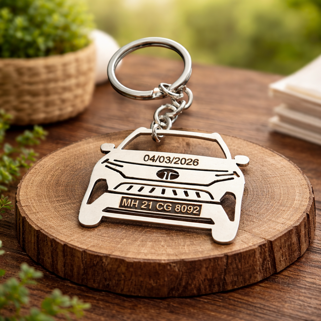 Personalized Car Keychain
