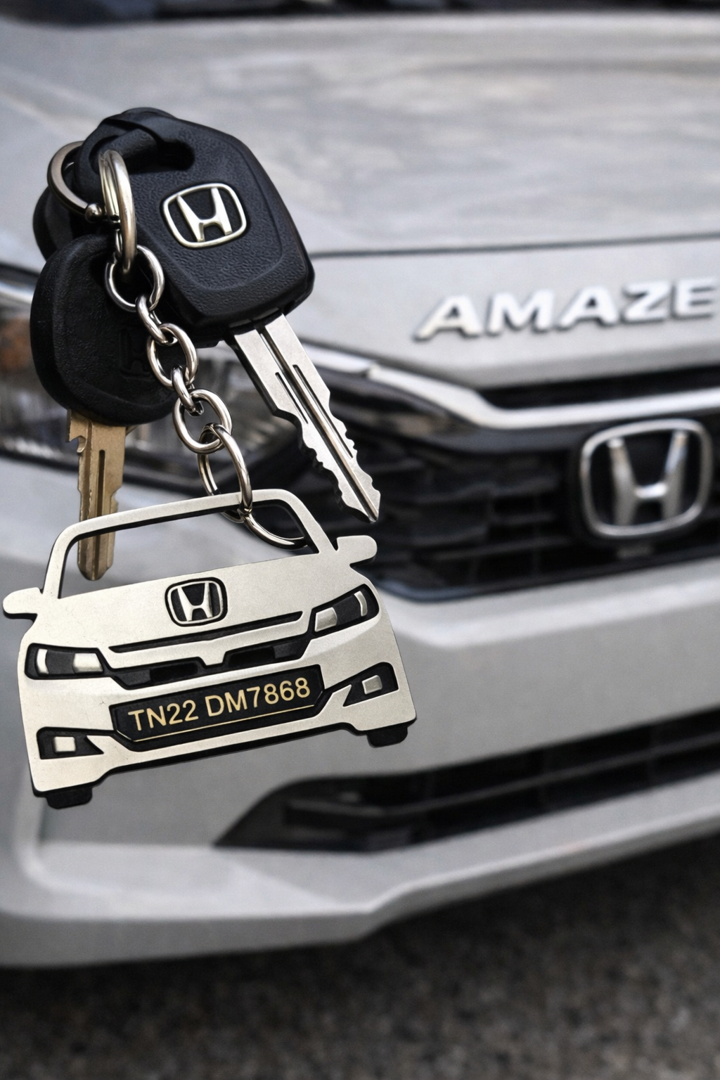 Personalized Car Keychain