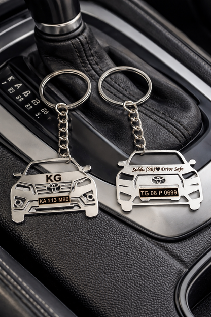Personalized Car Keychain