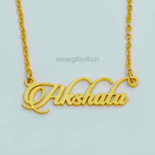 Classic Name Necklace